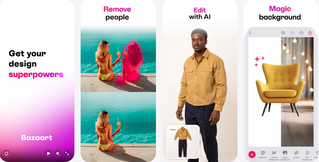 图片[1]-Bazaart Al Photo Editor Design26.0.7-IPA资源免费下载站-IPA宝库-IPA商店-IPA软件安装包下载与iOS教程分享-ipa免费下载